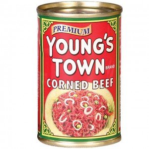 Young's Town Corned Beef Easy Open 150G