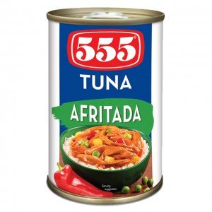 555 Tuna Flakes Afritada