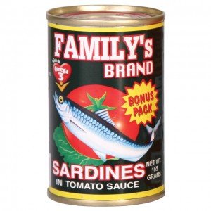 Family's Sardines Easy Open